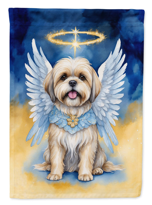 Lhasa Apso My Angel House Flag