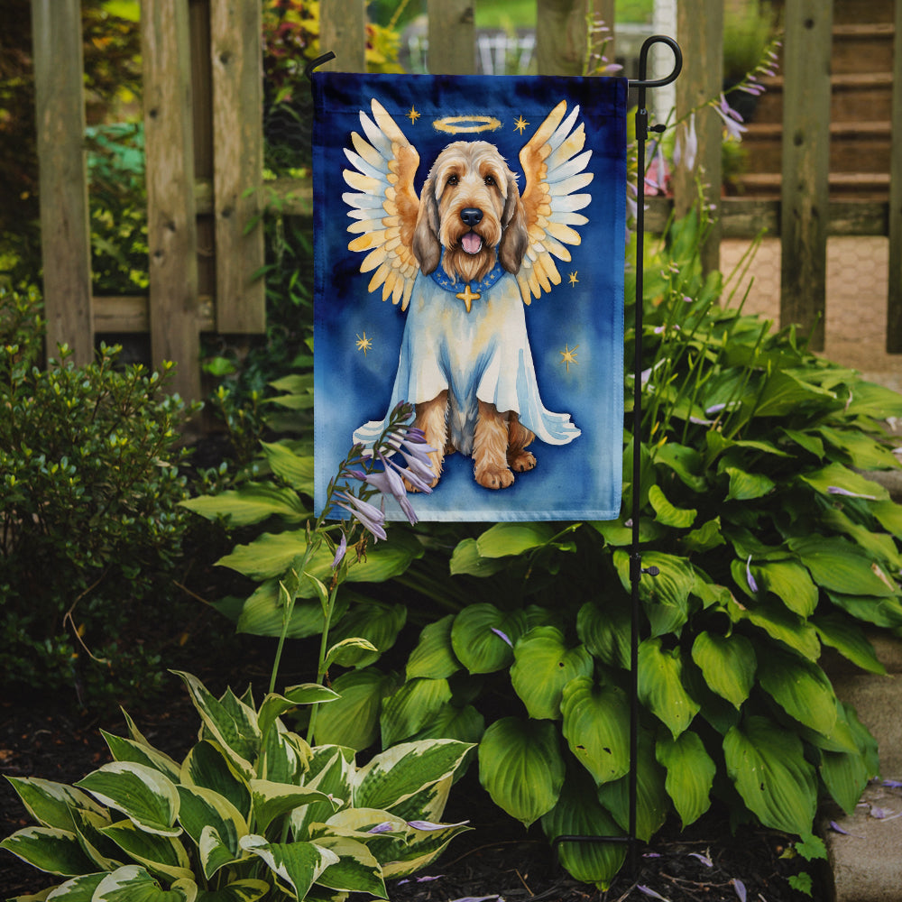 Otterhound My Angel Garden Flag – Memorial or Christmas Dog Angel Decor