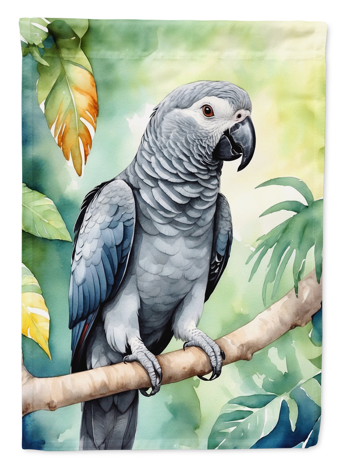 African Grey Parrot Garden Flag –  Garden Flag by Caroline's Treasures