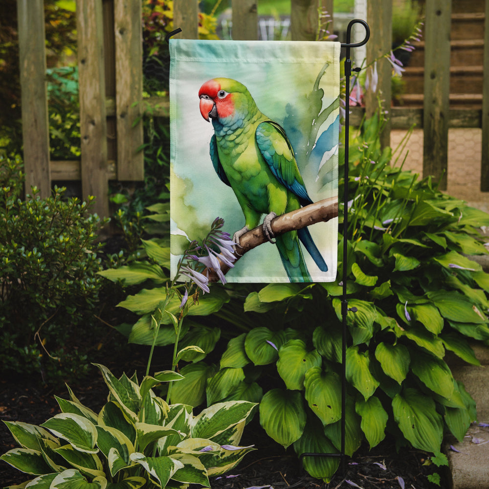 African Ringneck Parrot Garden Flag –  Garden Flag by Caroline's Treasures