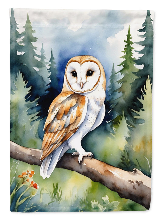 Barn Owl Garden Flag –  Garden Flag by Caroline's Treasures