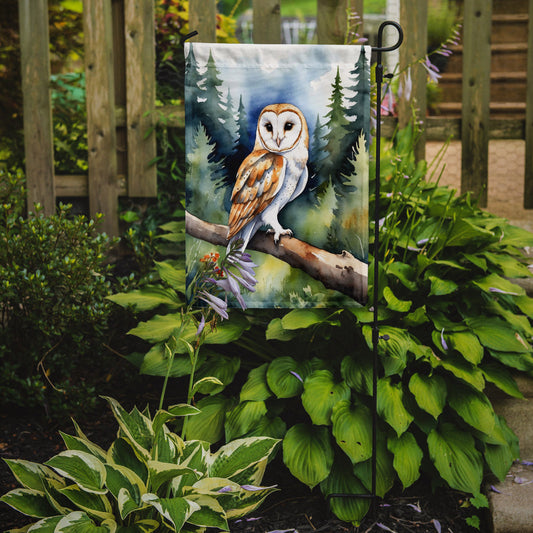 Barn Owl Garden Flag –  Garden Flag by Caroline's Treasures