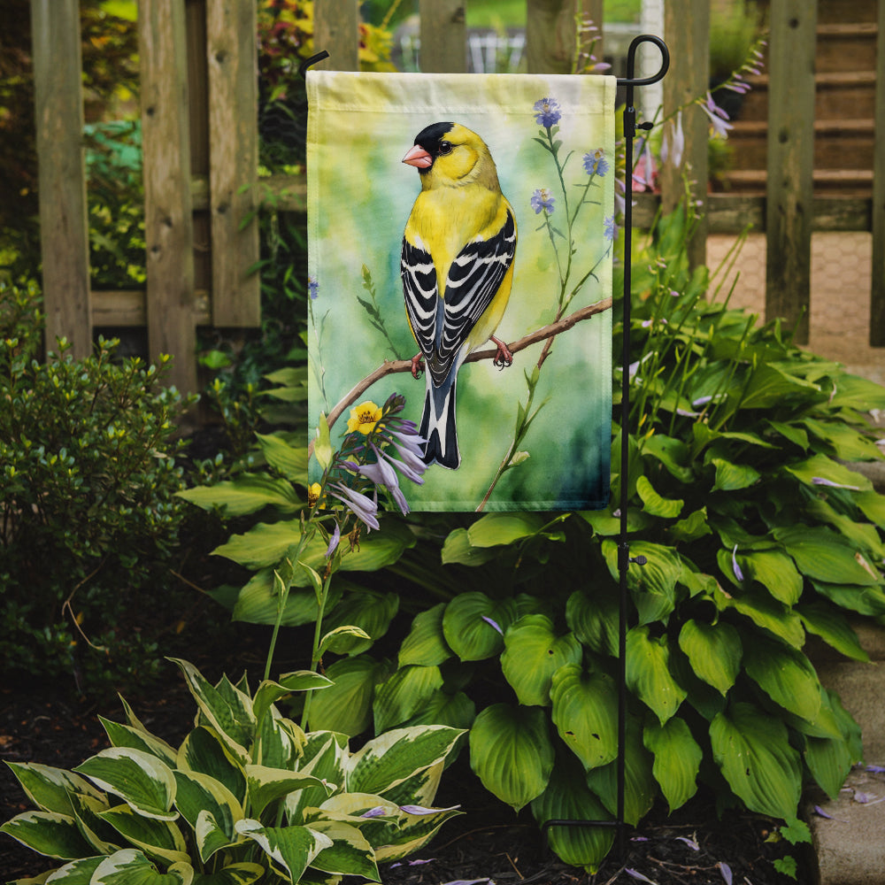American Goldfinch Garden Flag –  Garden Flag by Caroline's Treasures
