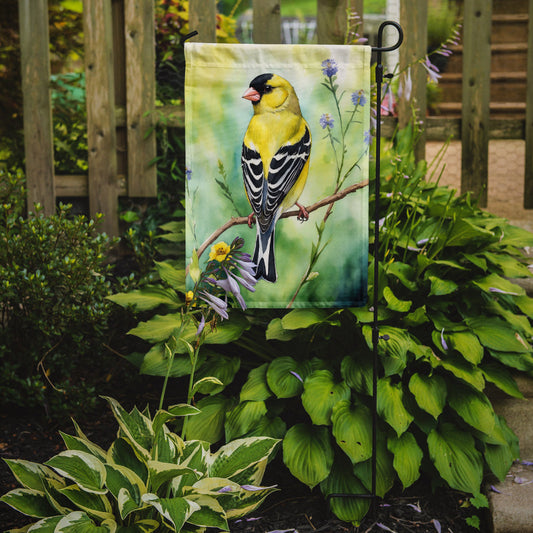 American Goldfinch Garden Flag –  Garden Flag by Caroline's Treasures