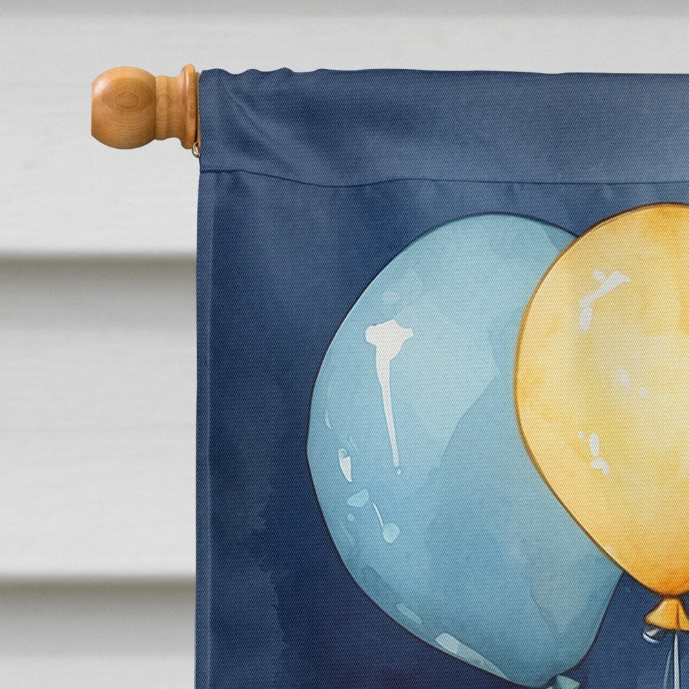 Beagle Happy Birthday House Flag