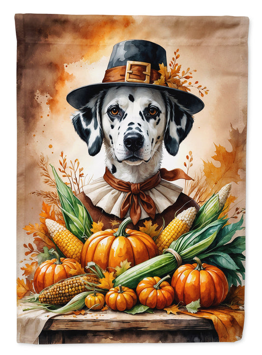 Dalmatian Thanksgiving House Flag