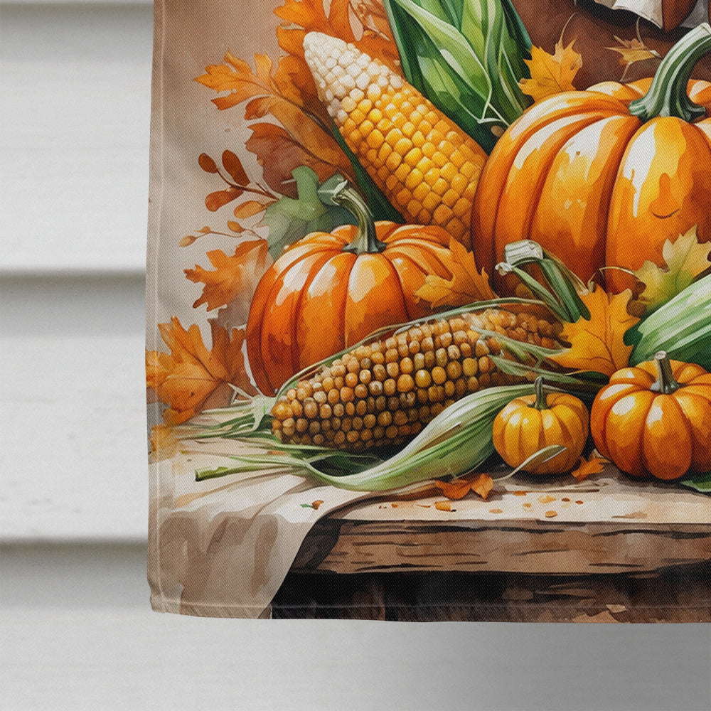 Dalmatian Thanksgiving House Flag