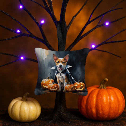 Basenji Puppy Halloween Mini Hanging Pillow Ornament 3.5 × 3.5