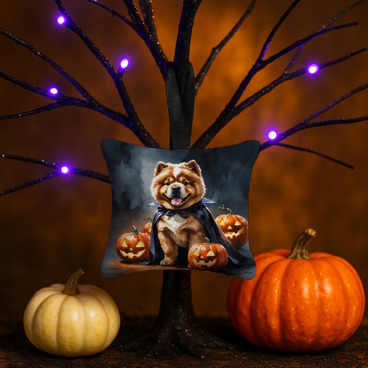 Chow Chow Puppy Halloween Mini Hanging Pillow Ornament 3.5 × 3.5