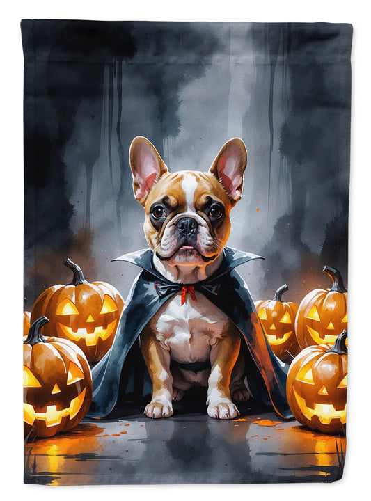 French Bulldog Puppy Halloween House Flag