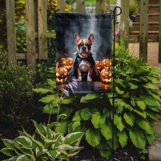 French Bulldog Puppy Halloween Garden Flag