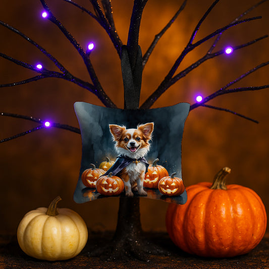 Papillon Puppy Halloween Mini Hanging Pillow Ornament 3.5 × 3.5