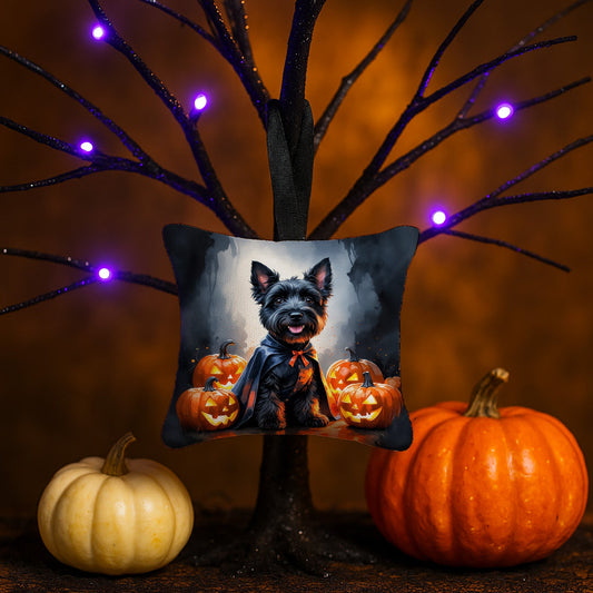 Scottish Terrier Puppy Halloween Mini Hanging Pillow Ornament 3.5 × 3.5