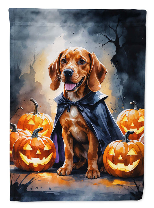 Vizsla Puppy Halloween House Flag