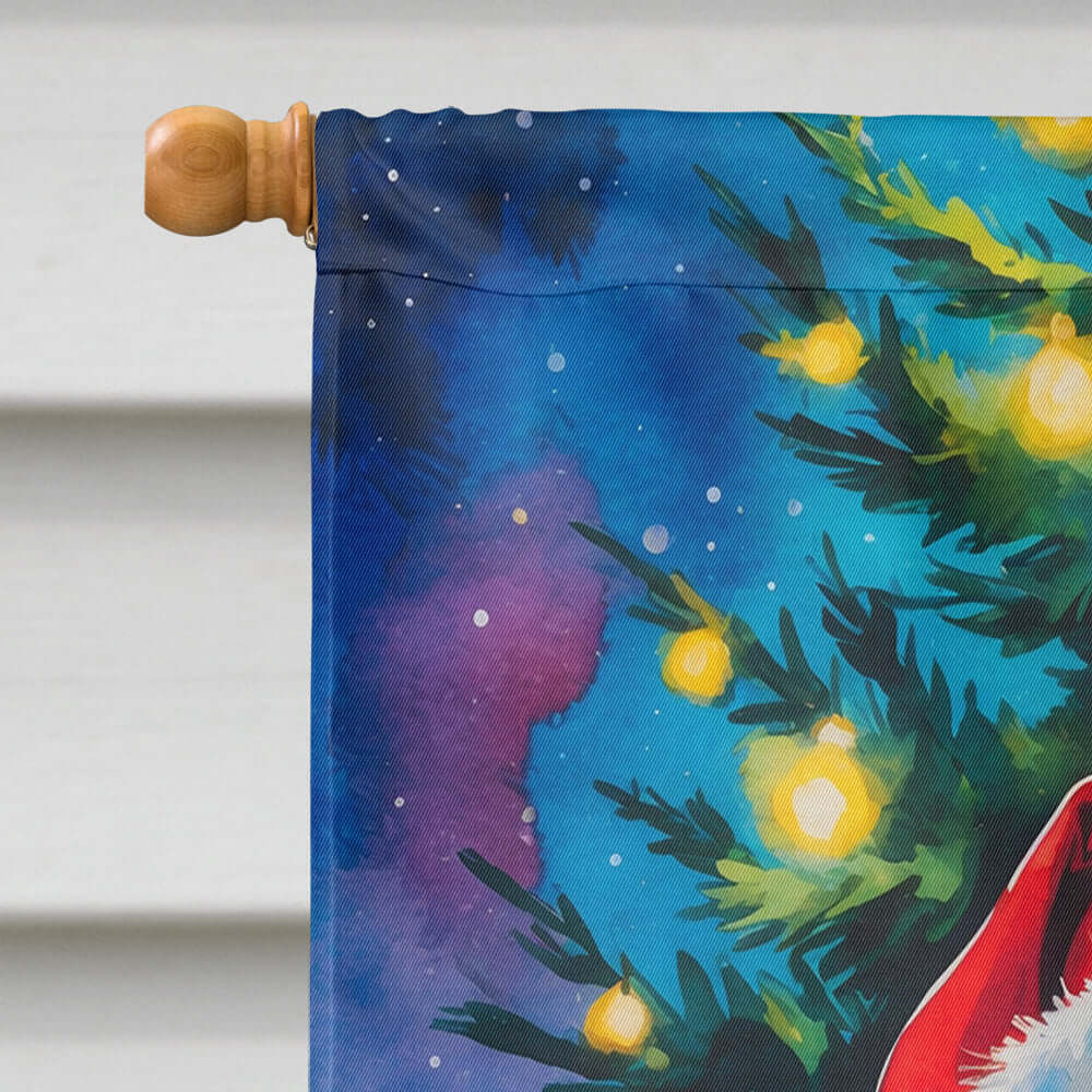 Airedale Terrier Christmas House Flag