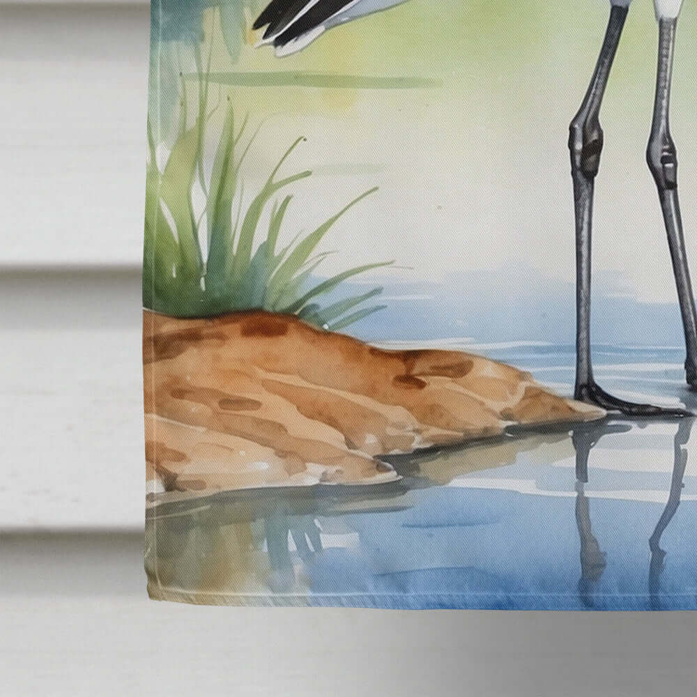 American Avocet Bird House Flag