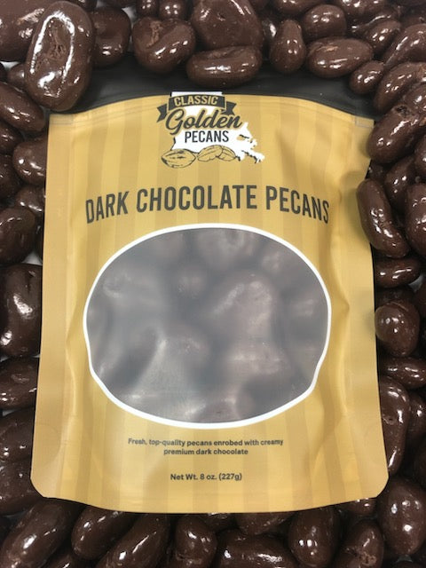 Dark Chocolate Pecans