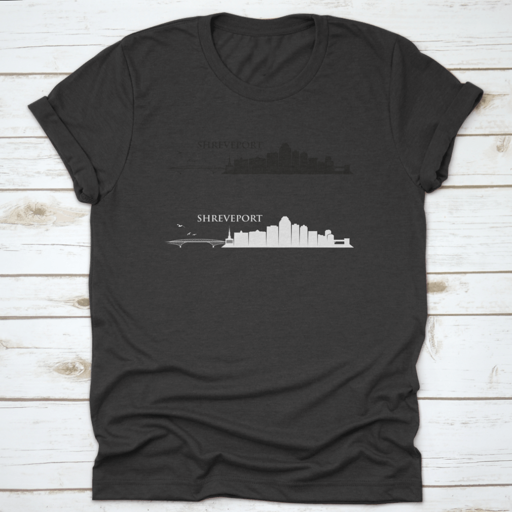 Shreveport Skyline - Louisiana, United States Of America, Usa - Vector