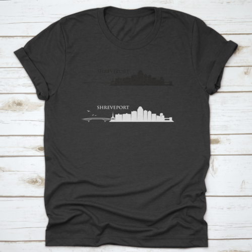 Shreveport Skyline - Louisiana, United States Of America, Usa - Vector