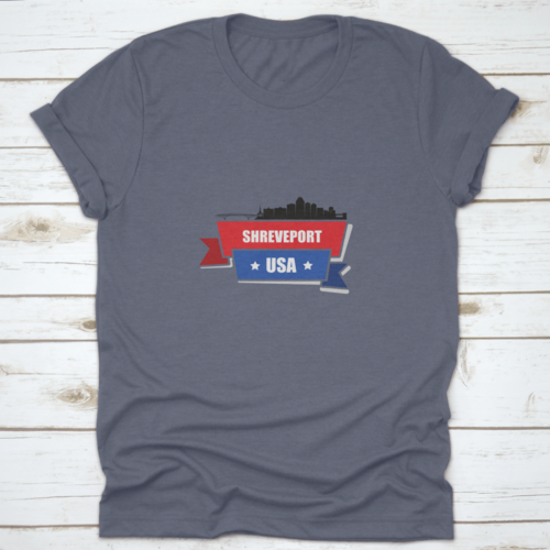 Shreveport Skyline - Louisiana, United States Of America, Usa - Vector