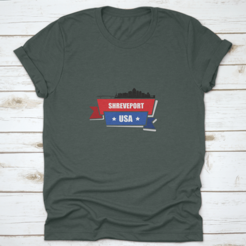 Shreveport Skyline - Louisiana, United States Of America, Usa - Vector