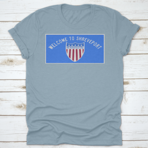 Shreveport Is A Town In The State Of Louisiana Vector Design For T