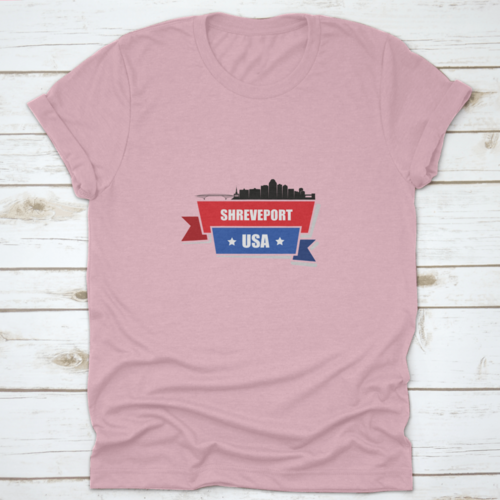 Shreveport Skyline - Louisiana, United States Of America, Usa - Vector