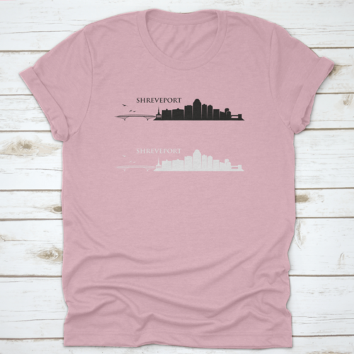 Shreveport Skyline - Louisiana, United States Of America, Usa - Vector