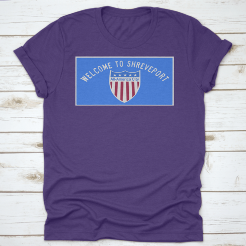 Shreveport Is A Town In The State Of Louisiana Vector Design For T