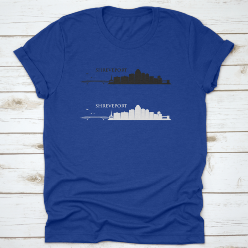 Shreveport Skyline - Louisiana, United States Of America, Usa - Vector