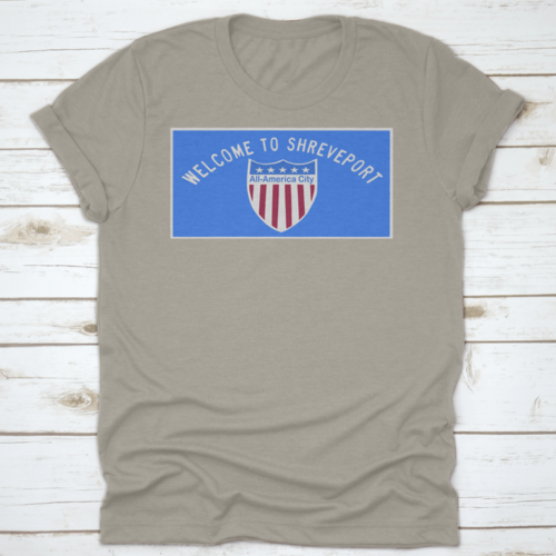 Shreveport Is A Town In The State Of Louisiana Vector Design For T