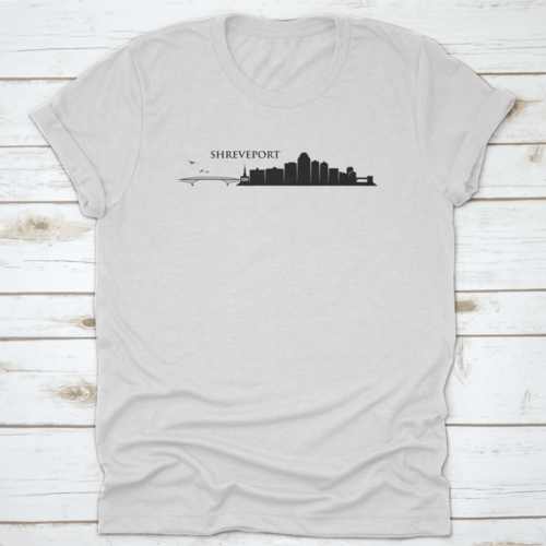 Shreveport Skyline - Louisiana, United States Of America, Usa - Vector