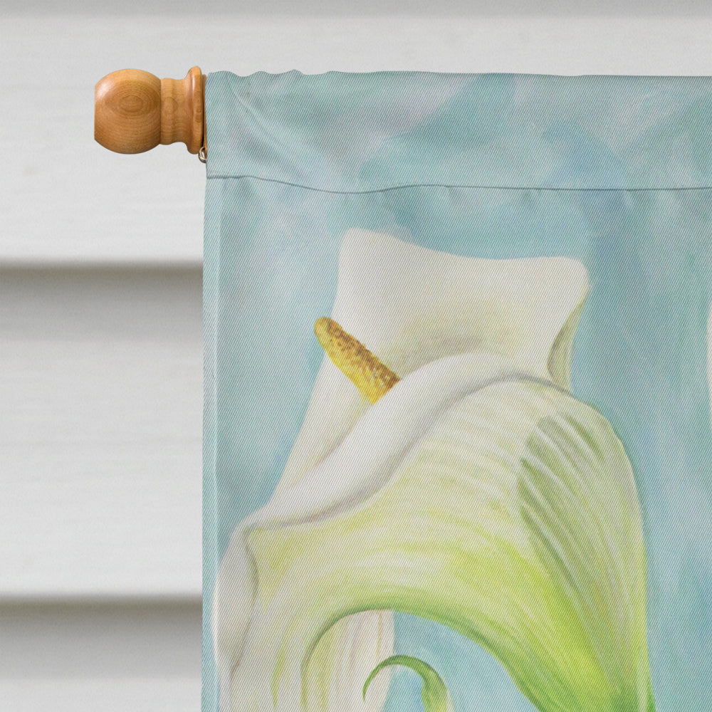 Arum Lilly by Judith Yates Flag Canvas House Size JYJ0070CHF