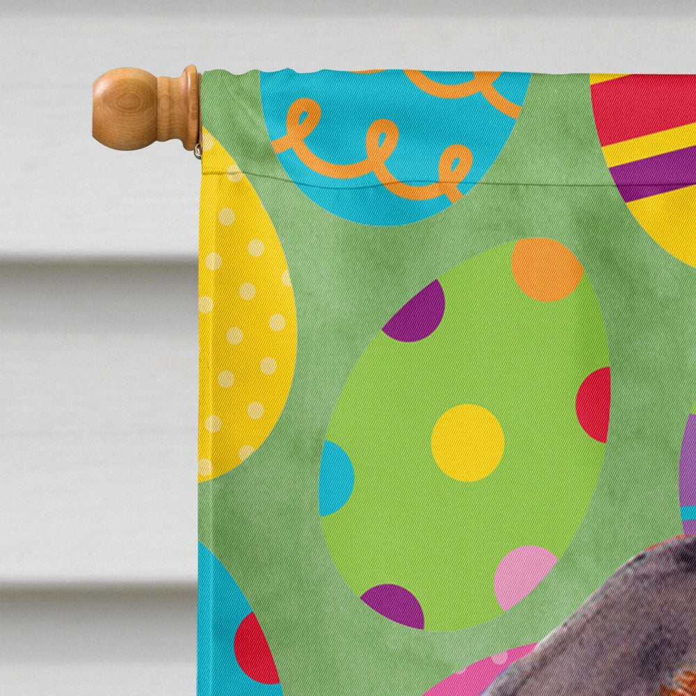 Dachshund Easter Eggtravaganza Flag Canvas House Size