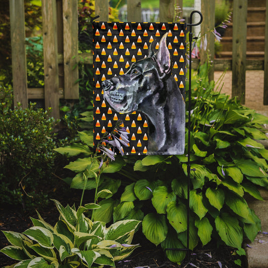 Black Great Dane Candy Corn Halloween Flag Garden Size LH9550GF