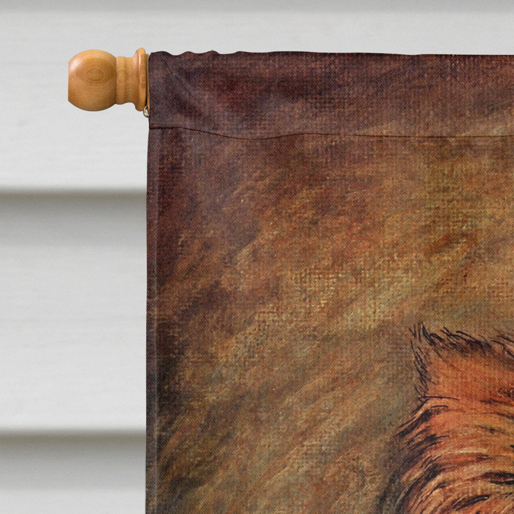 Cecilia Chihuahua Long Hair  Flag Canvas House Size MH1039CHF