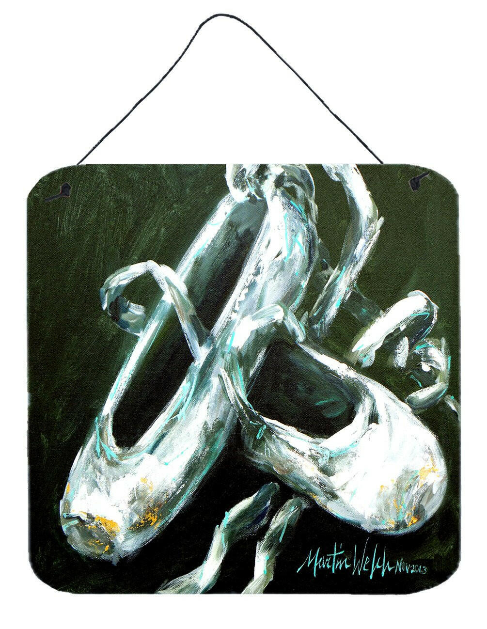 Ballet Golden Toes Wall or Door Hanging Prints MW1168DS66