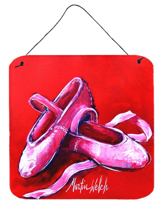 Ballet Shoes Red Wall or Door Hanging Prints MW1306DS66