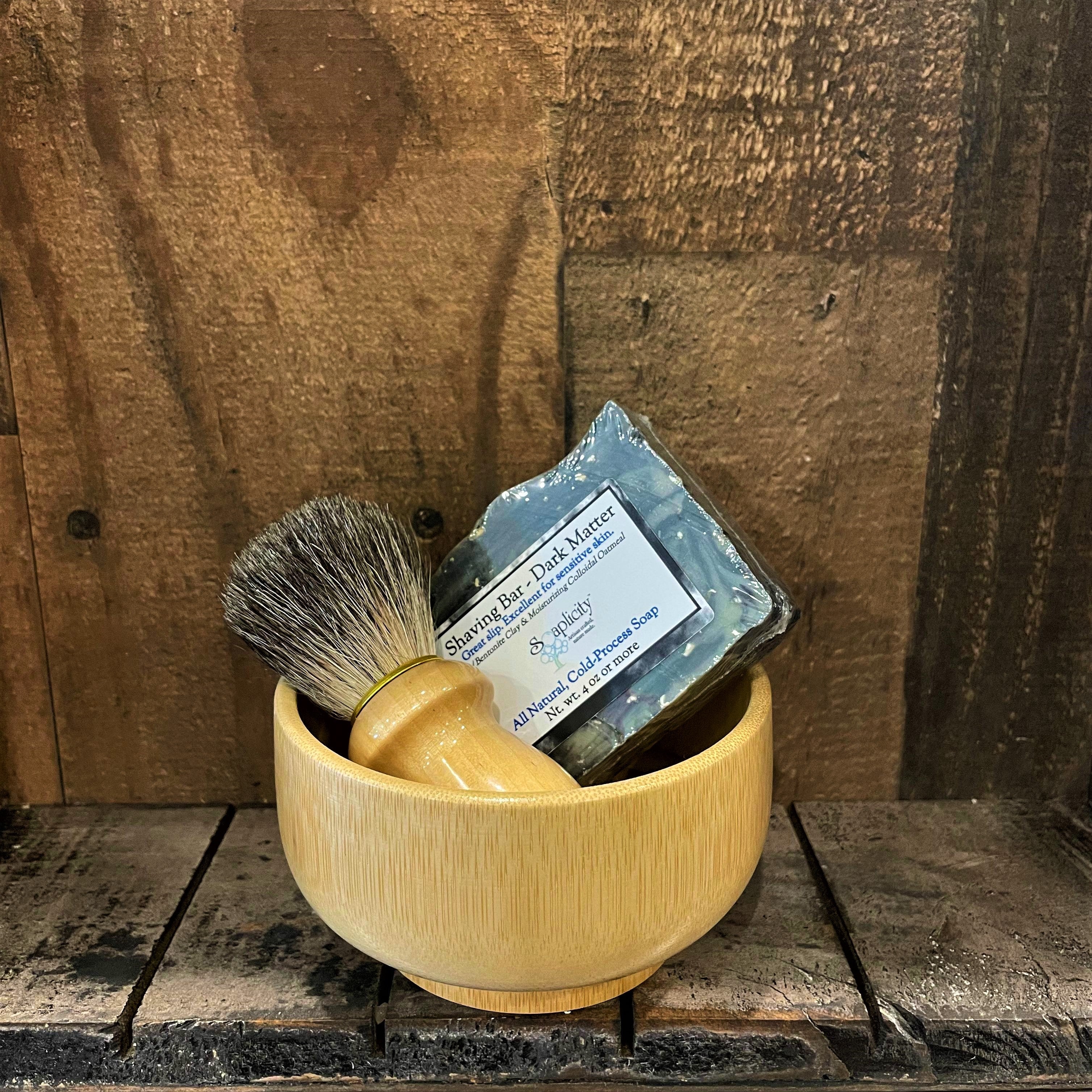 Men's Shaving Sets in Bamboo