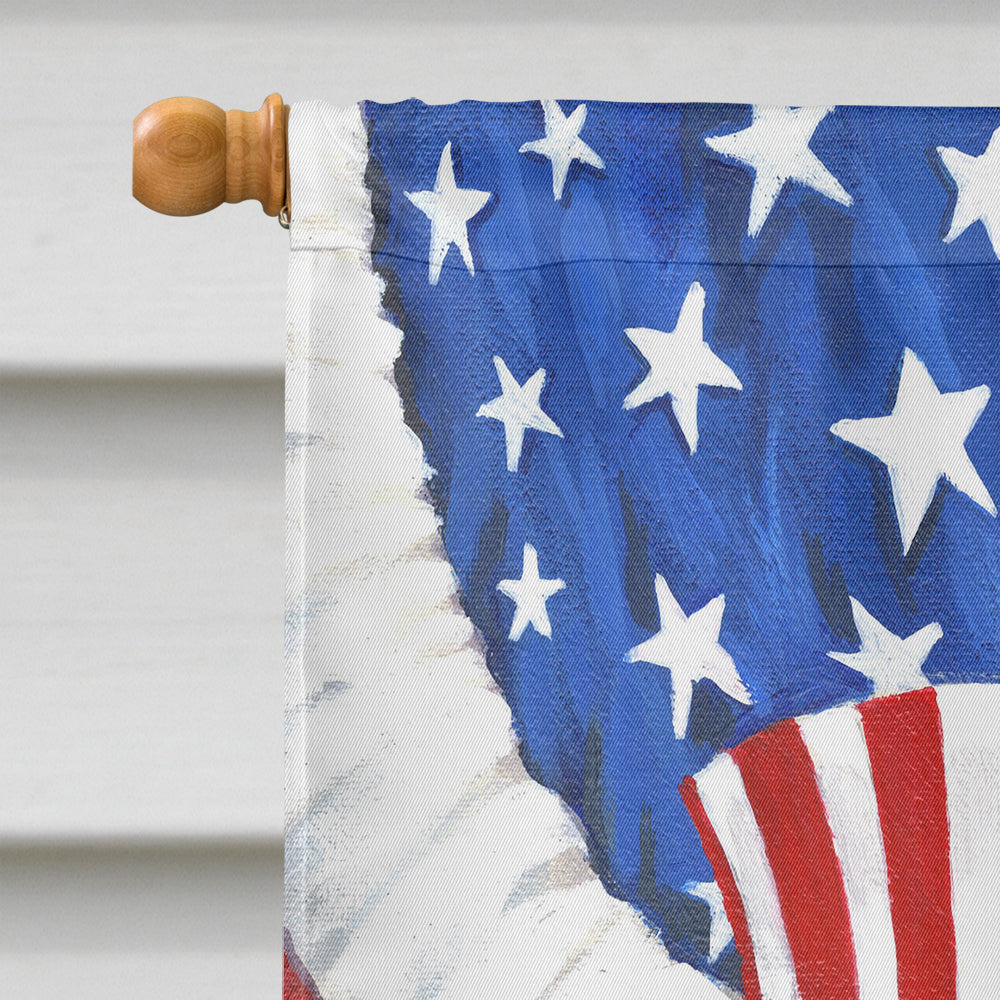 Dachshund USA Flag Canvas House Size PPP3088CHF
