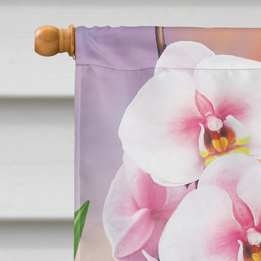Anna's Hummingbirds Phalaenopsis Flag Canvas House Size PRS4023CHF