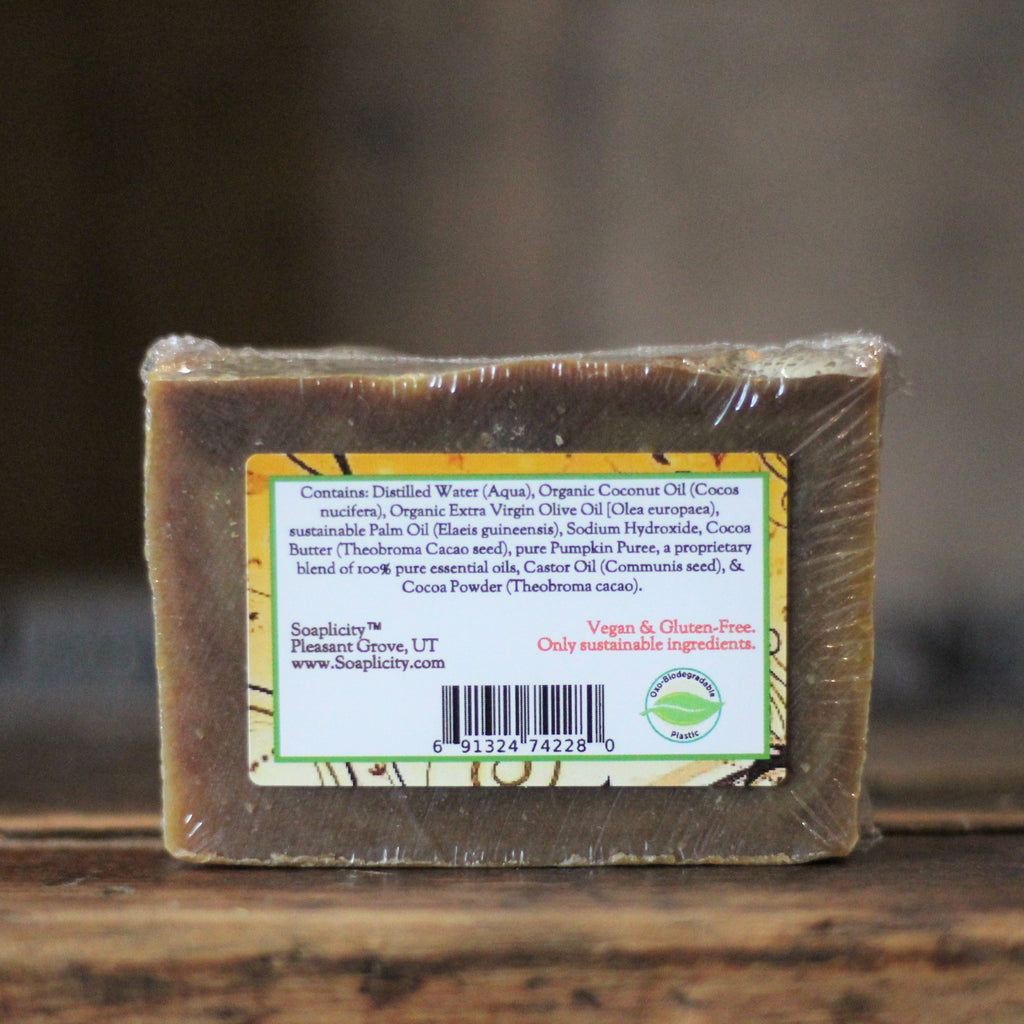 Pumpkin Chocolate Soap Bar