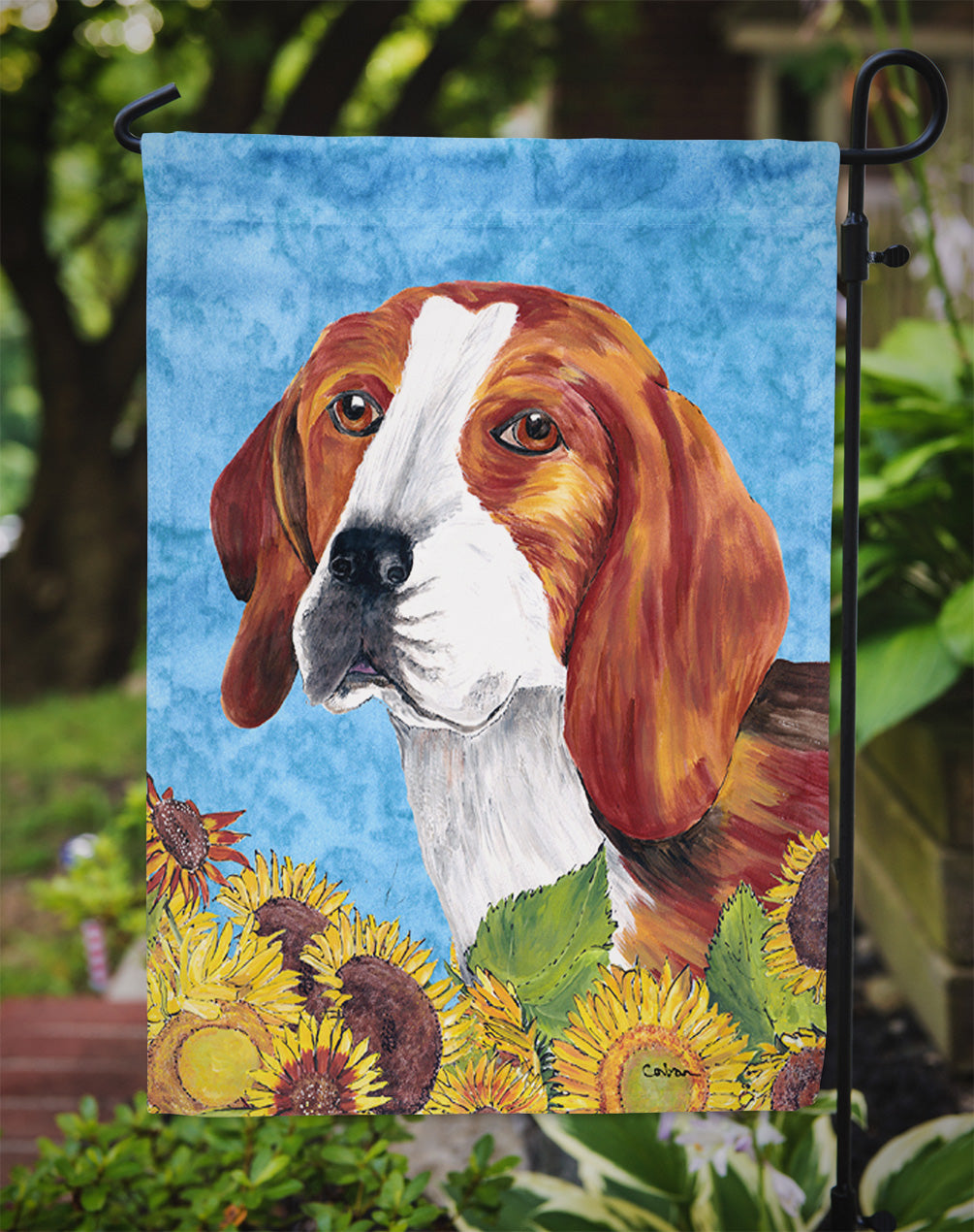 Beagle Garden Flag – Decorative Outdoor Yard Flag