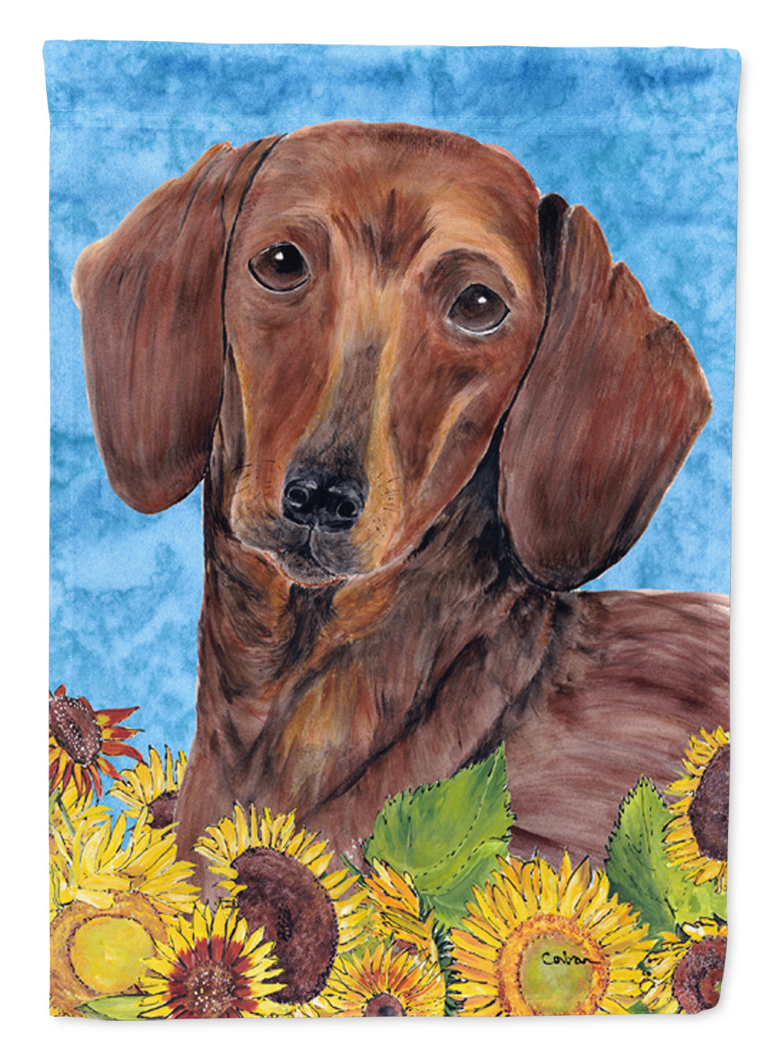 Dachshund Garden Flag – Decorative Outdoor Yard Flag