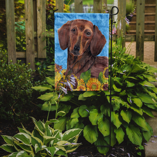 Dachshund Garden Flag – Decorative Outdoor Yard Flag
