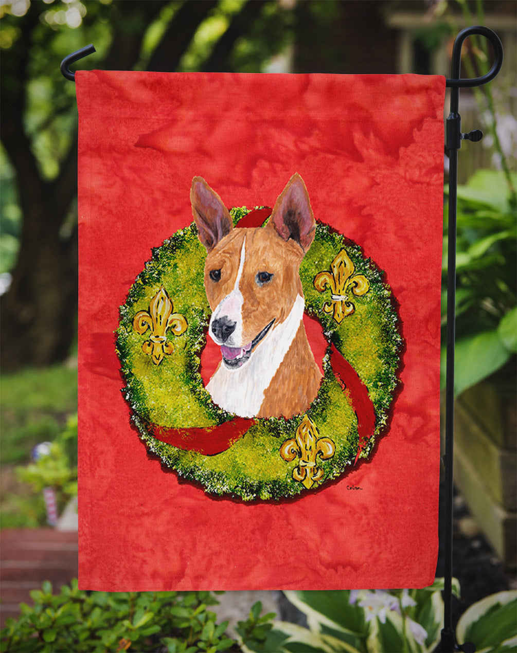 Basenji Garden Flag – Decorative Outdoor Yard Flag