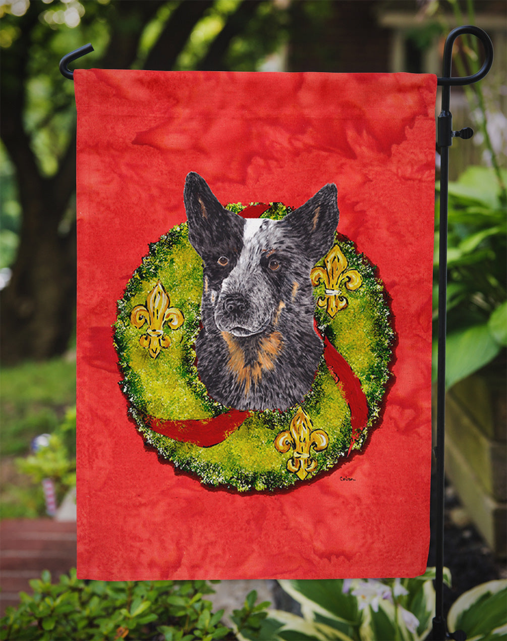 Australian Cattle Dog Garden Flag – Decorative Outdoor Yard Flag