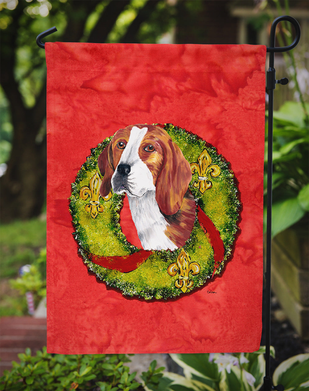 Beagle Garden Flag – Decorative Outdoor Yard Flag