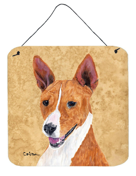 Basenji Aluminium Metal Wall or Door Hanging Prints