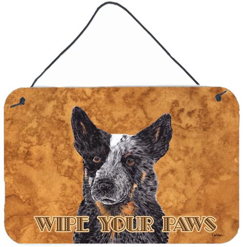 Australian Cattle Dog Aluminium Metal Wall or Door Hanging Prints